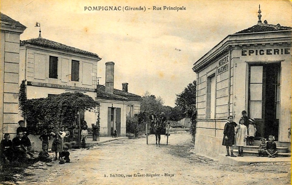 Pompignac - rue principale