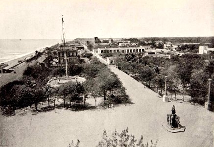 Pondicherry waterfront 1900 photo