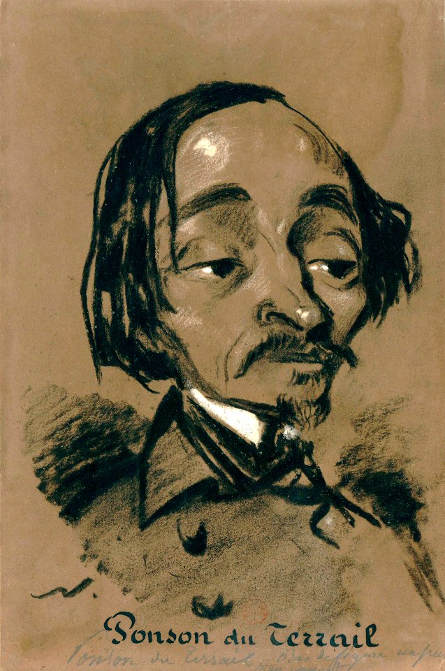 Ponson du Terrail caricature Nadar