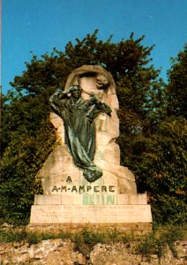Poleymieux (Rhône) - Monument Ampère 1