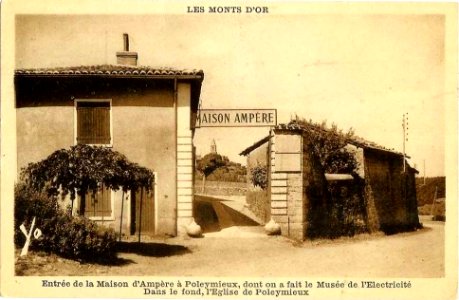 Poleymieux (Rhône) - Musée Ampère 1 photo