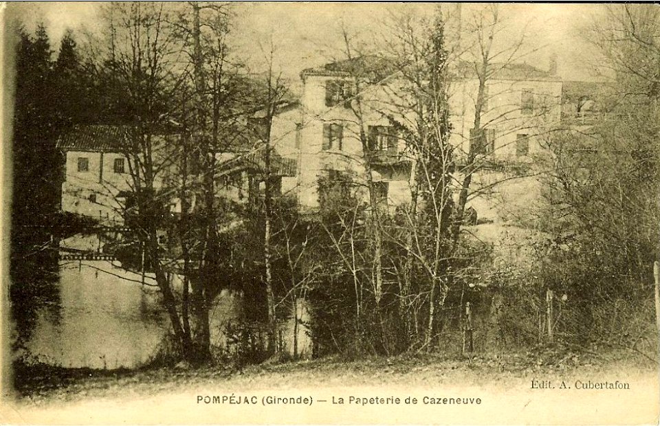 Pompéjac - Papeterie de Cazeneuve