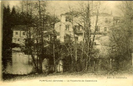 Pompéjac - Papeterie de Cazeneuve
