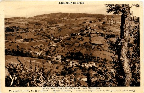 Poleymieux (Rhône) - vue générale 8 photo