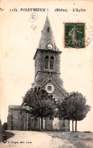 Poleymieux (Rhône) -Eglise 5
