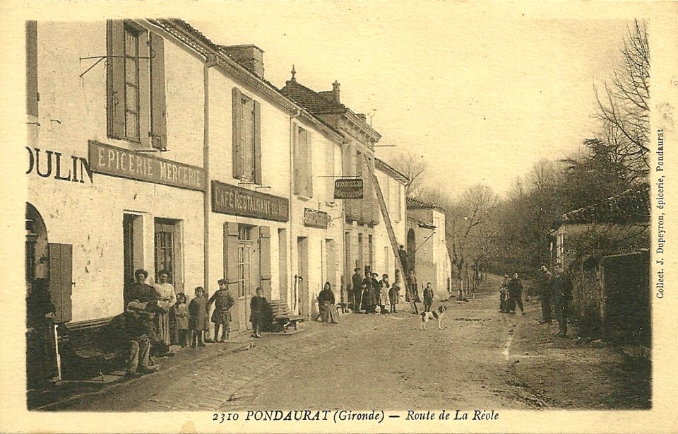 Pondaurat - route de La Réole