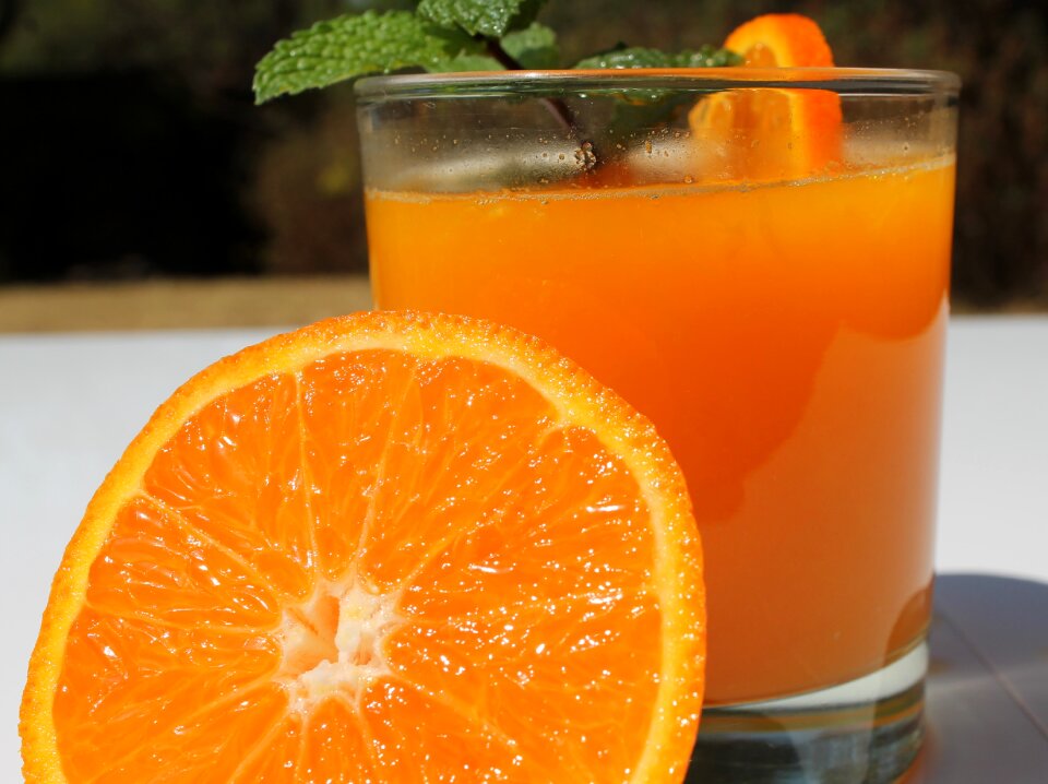 Glass fruit sweet