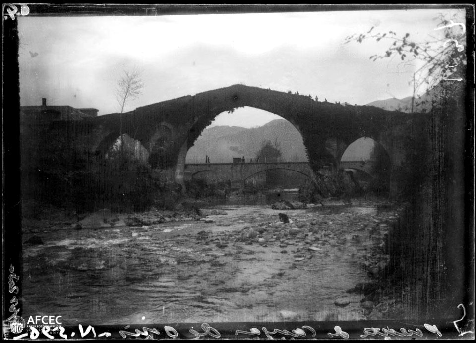 Pont romà de Cangas de Onís sobre el riu Sella