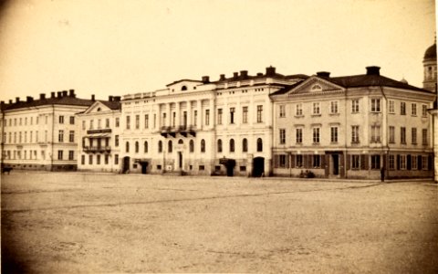 Pohjoisesplanadi 5, 7 ja 9. Lampan, Heidenstrauchin ja Goviniuksen talot Elefantin korttelissa nro 4 - G598 - hkm.HKMS000005-km003ga3