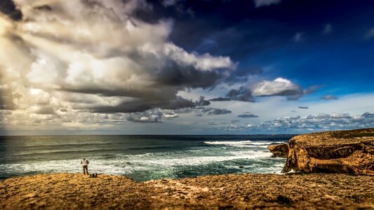 Nature sky beach