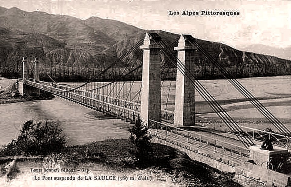 Pont suspendu de Saulce