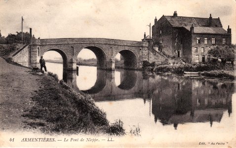 Pont de Nieppe, entre Armentières et Nieppe (France -Nord-)