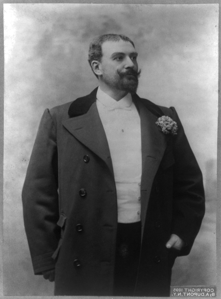 Pol Planc̦on, 1854-1914, half-length portrait, standing, facing right LCCN2005689677