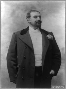 Pol Planc̦on, 1854-1914, half-length portrait, standing, facing right LCCN2005689677