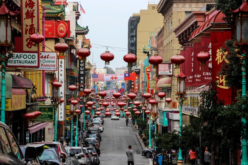 Travel tourist chinatown