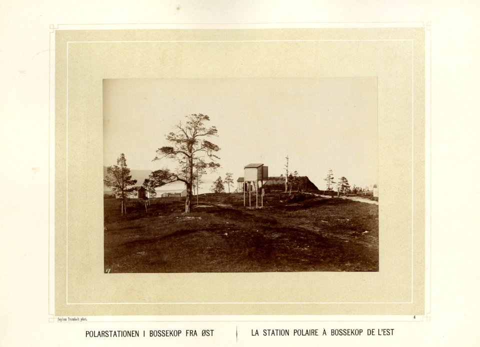 Polarstasjonen i Bossekop. Bygninger for måleinstrumenter - Norsk folkemuseum - NF.15006-005
