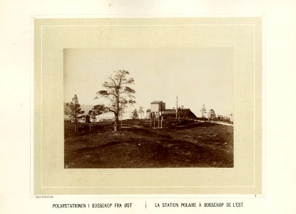 Polarstasjonen i Bossekop. Bygninger for måleinstrumenter - Norsk folkemuseum - NF.15006-005