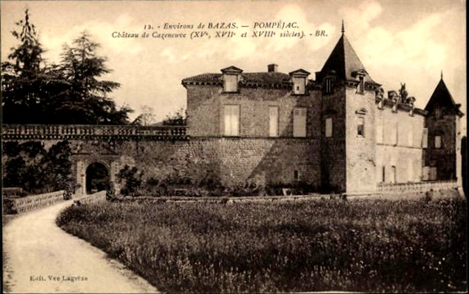 Pompéjac - château de Cazeneuve 1