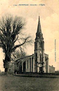 Pompéjac - église 1a