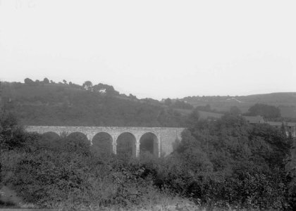 Pontsarn Viaduct - Reversed neg. (4641333)