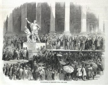 Polk inauguration Oath London News