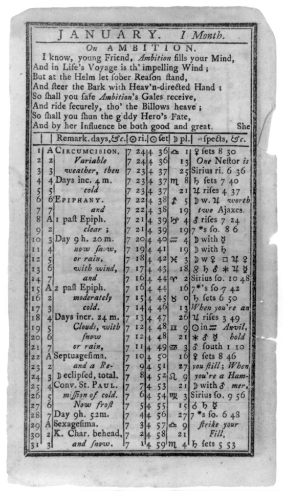 Poor Richard's Almanac LCCN2002697626