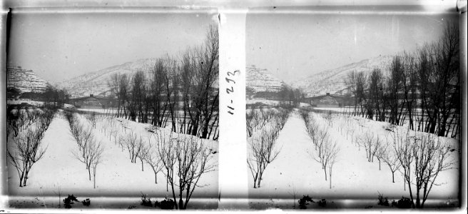 Pont del Diable nevat