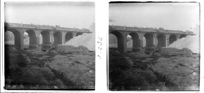 Pont del torrent de la riera de Palma de Mallorca