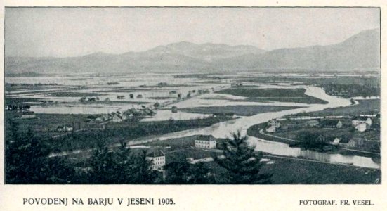 Poplave na Ljubljanskem barju leta 1905