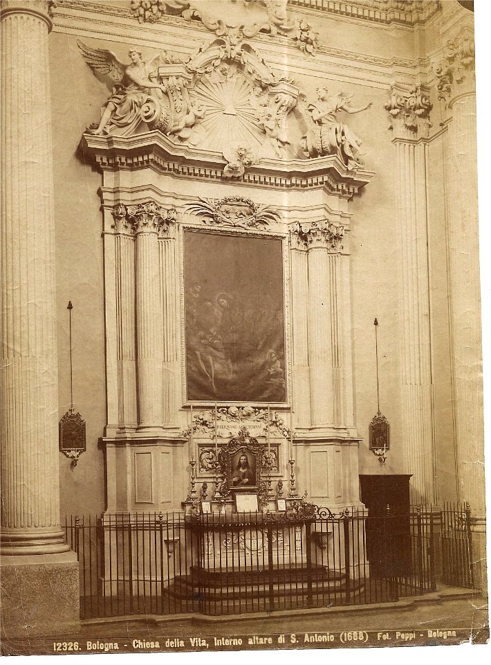 Poppi, Pietro (1833-1914) - n-12326-Bologna-Chiesa-della-Vita