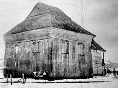 Polonne,New wooden synagogue