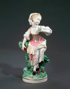 Porslin. Figurin - Hallwylska museet - 89303