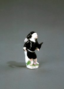 Porslin. Figurin. Amor som sacramuccia - Hallwylska museet - 89239