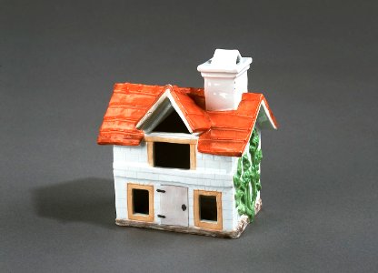 Porslin. Litet hus - Hallwylska museet - 89232