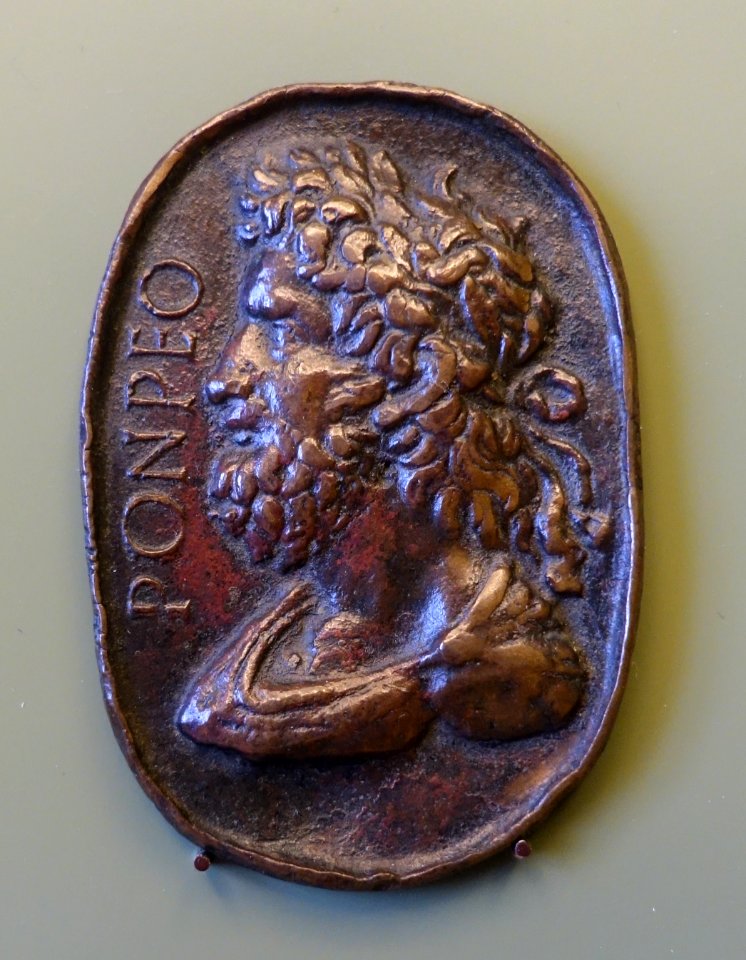Pompey, after an original cameo in the Hermitage depicting Septimius Severus, bronze - Bode-Museum- DSC02456