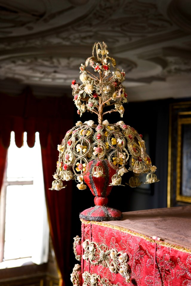 Pompon på grevens säng - Skoklosters slott - 85947