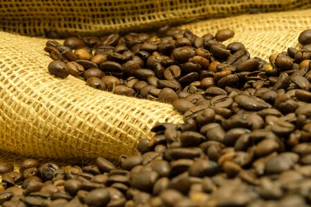 Coffee bags beans caffeine
