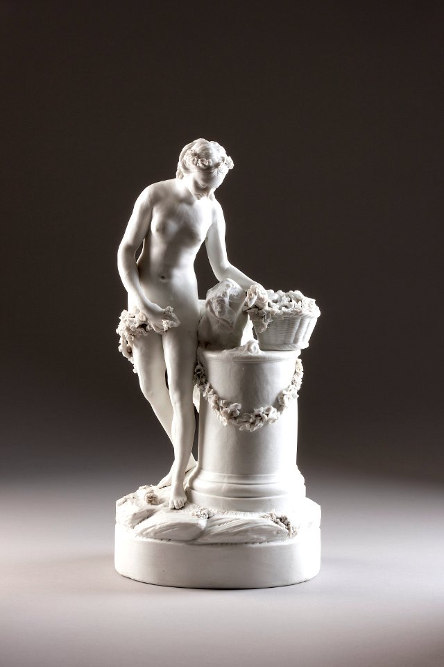 Porslinsfigur föreställande Venus, 1700-tal - Hallwylska museet - 93913