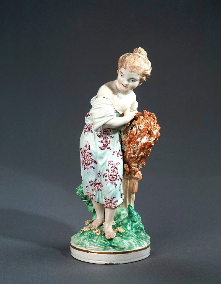 Porslin. Figurin - Hallwylska museet - 89115