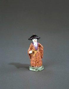 Porslin. Figurin - kines - Hallwylska museet - 89264