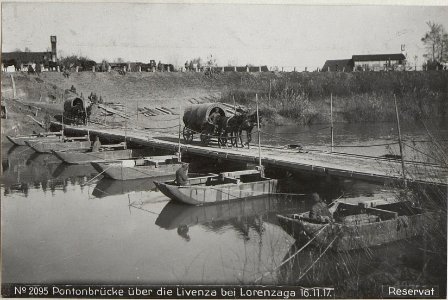 Pontonbrücke über die Livenza bei Lorenzaga 16.11.17. Reservat (BildID 15611493)