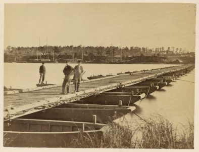 Pontoon (bridge) across Appomattox Creek (i.e. River) LCCN2013649042