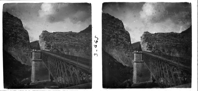 Pont de ferrocarril de la Riba