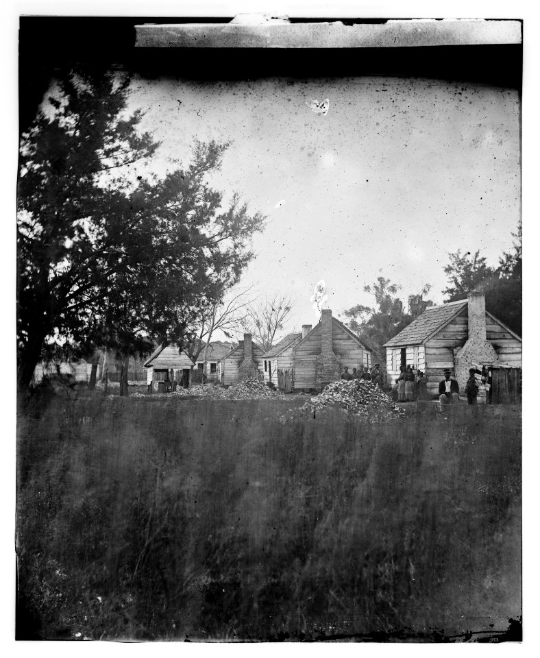 Port Royal, South Carolina. Slaves quarters LOC cwpb.00805