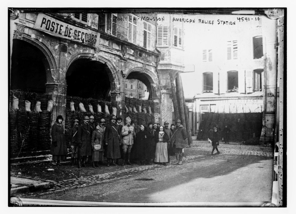 Pont-a-Mousson, American Relief Station LCCN2014706699