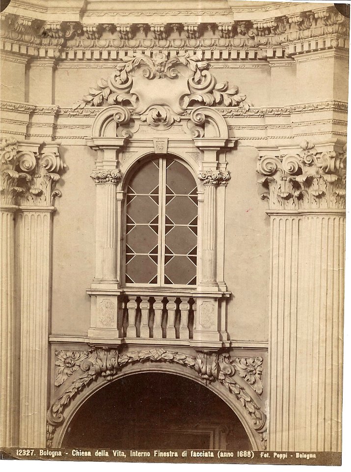 Poppi, Pietro (1833-1914) - n-12327-Bologna-Chiesa-della-Vita