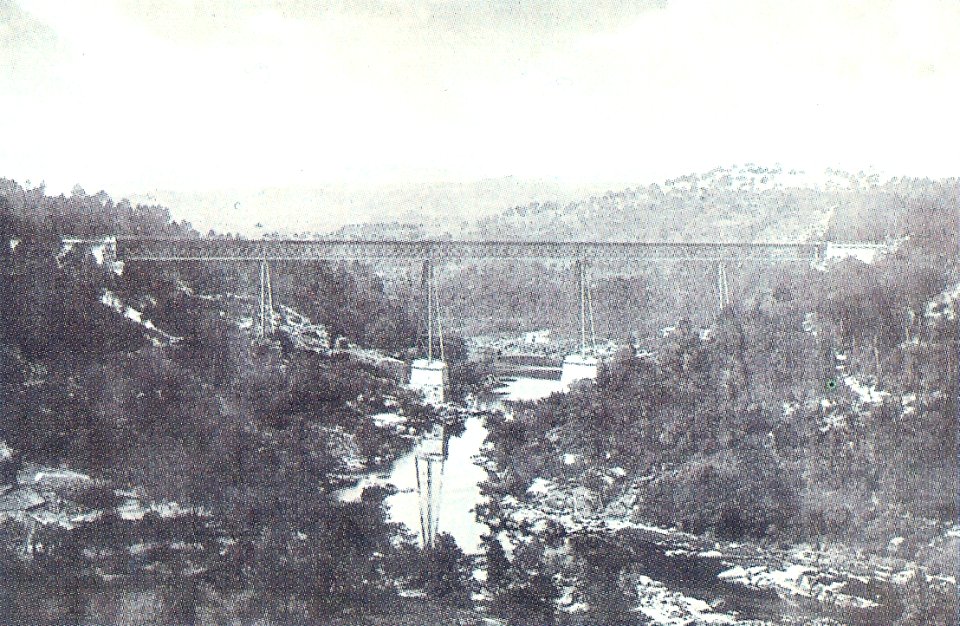 Ponte Ferroviaria do Tamega - Os Caminhos de Ferro Portugueses 1856-2006