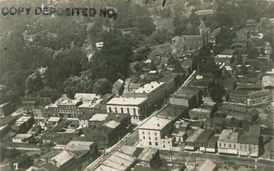 Port Hope Ontario from the Air (HS85-10-35967)