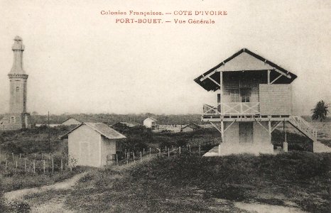 Port-Bouët-Vue générale (Côte d'Ivoire) photo