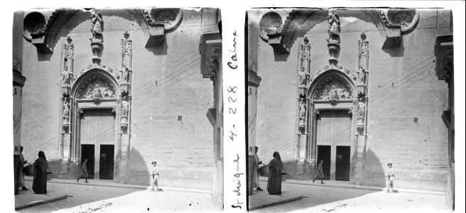 Portada de Sant Miquel a Palma de Mallorca
